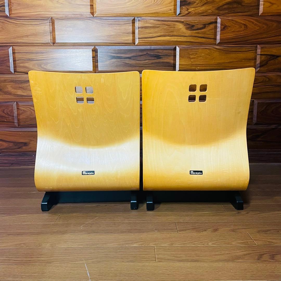 マルカツ 【超希少】 高座椅子 座布団不要 座椅子 旅館 背もたれ ピンク 和室