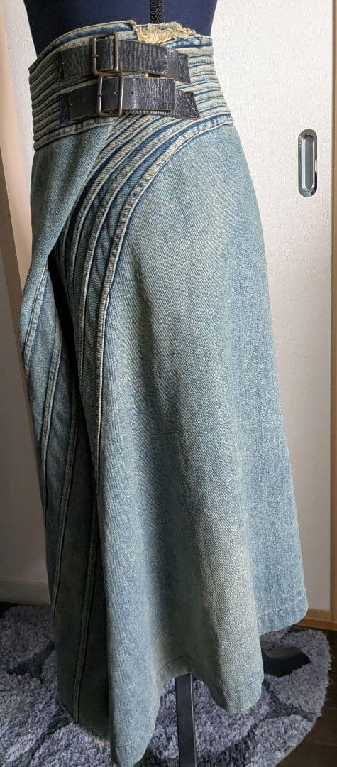 ジュンヤワタナベ　デニムロングスカート　アシメ　レア♪