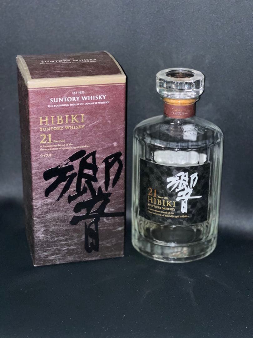 モリウイスキー空瓶4本