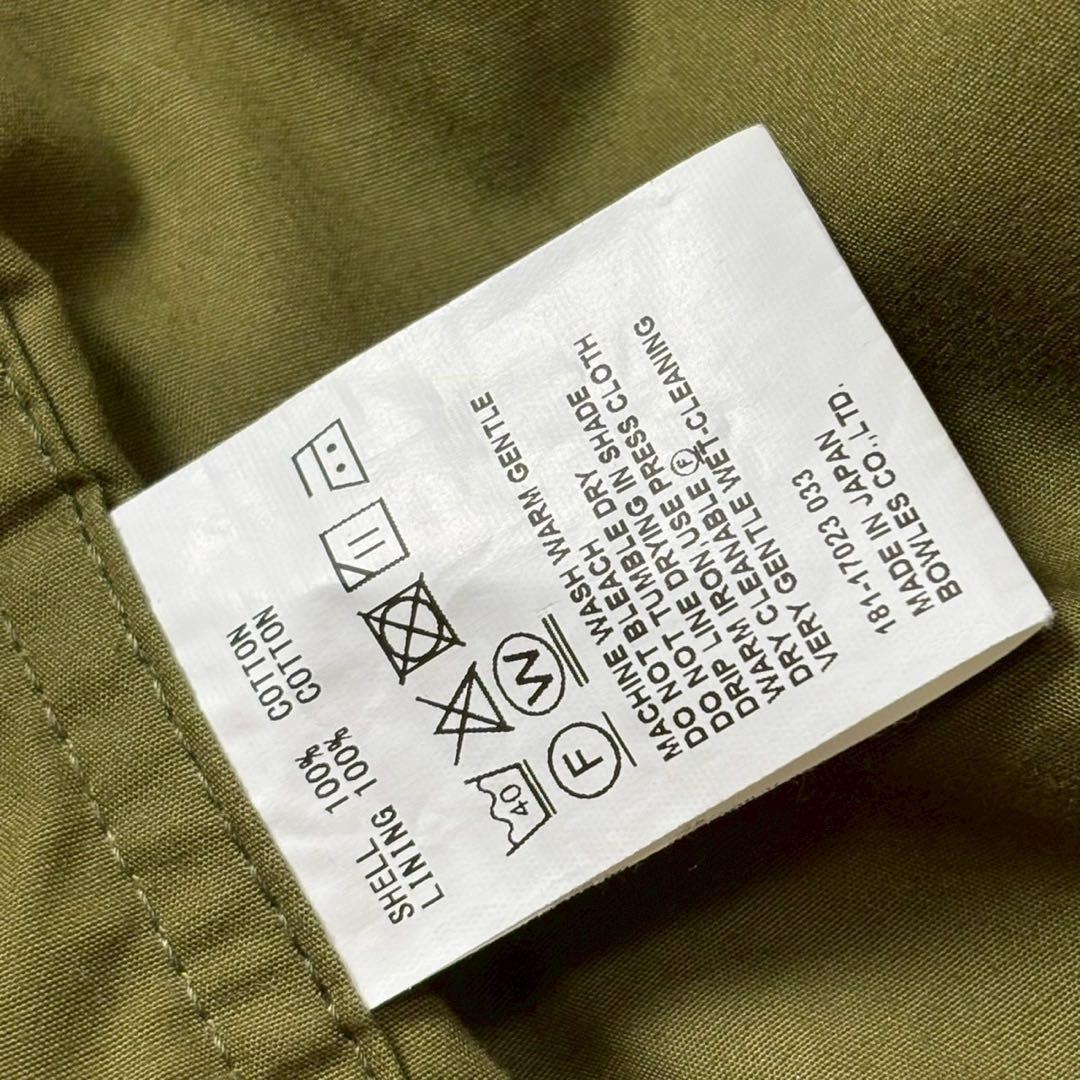 美品　ハイク　ミリタリージャケット　レギュラーフィット　オリーブグリーン　2