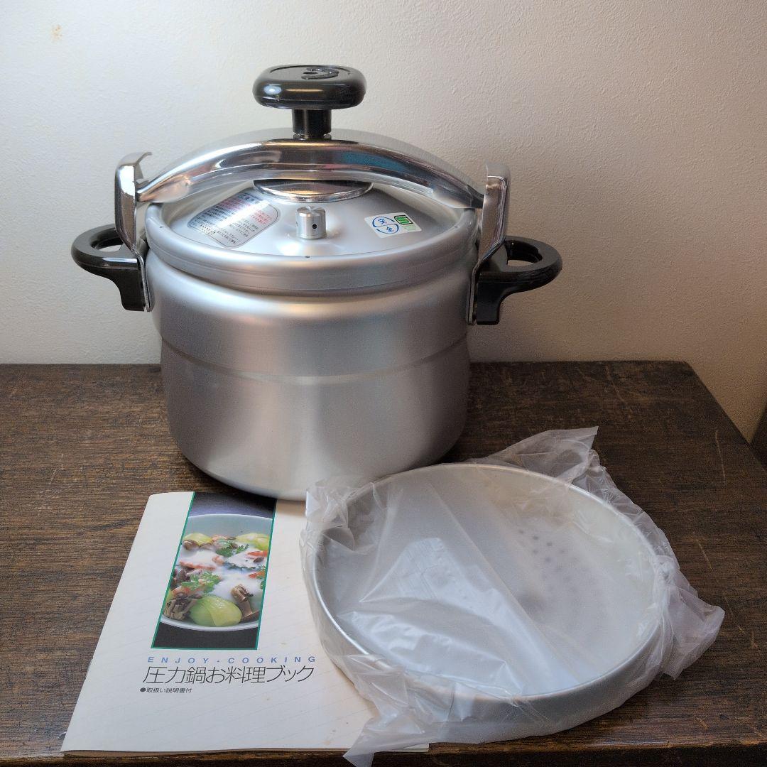 理研圧力鍋R-60 6.0㍑（1升用）理研軽金属工業