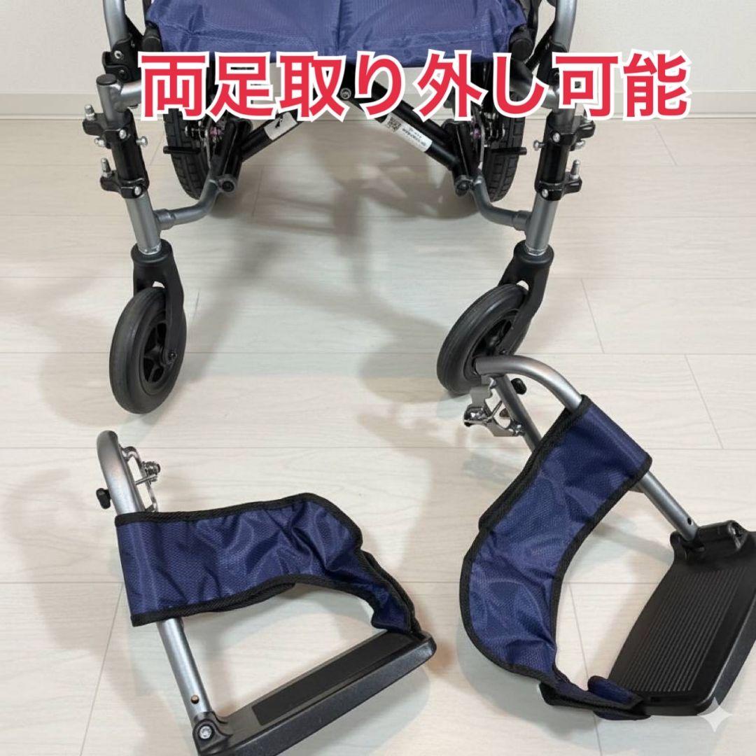 ♿ 特価 とても便利な多機能 超軽量 介助式 車椅子 ノーパンクタイヤ⑧