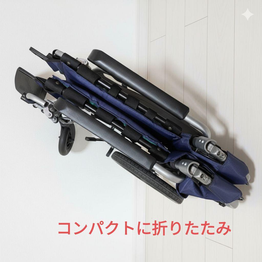 ♿ 特価 とても便利な多機能 超軽量 介助式 車椅子 ノーパンクタイヤ⑧