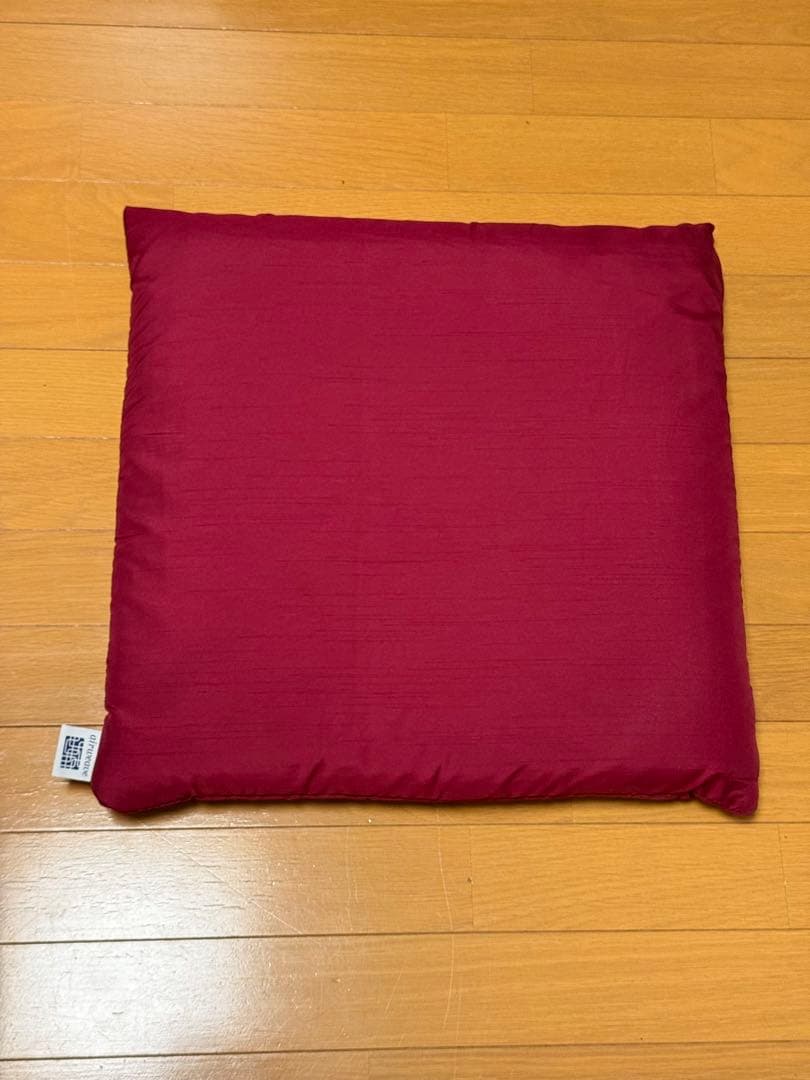 airweave 円座クッション ワインレッド