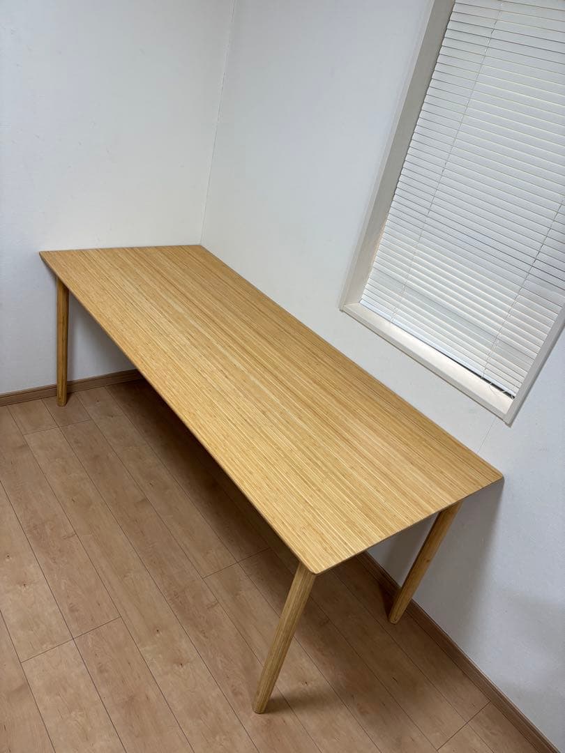 無印良品　竹　ダイニングテーブル
