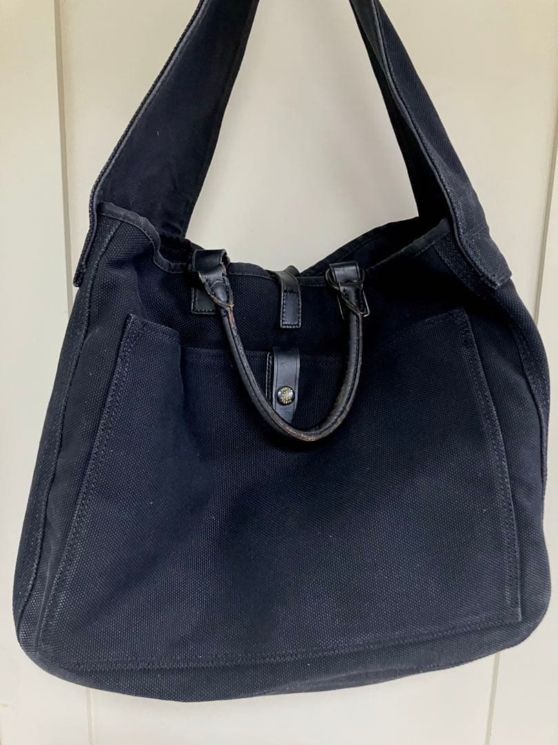 PORTER（ポーター）吉田カバン ブラックキャンバス2wayトートバッグ