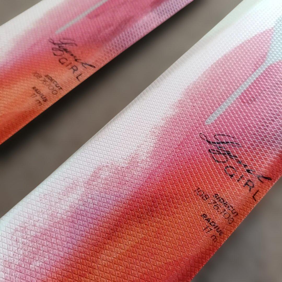 【高学年用】ダイナスター スキーセット板130cm、ブーツ23.0、ストック付き