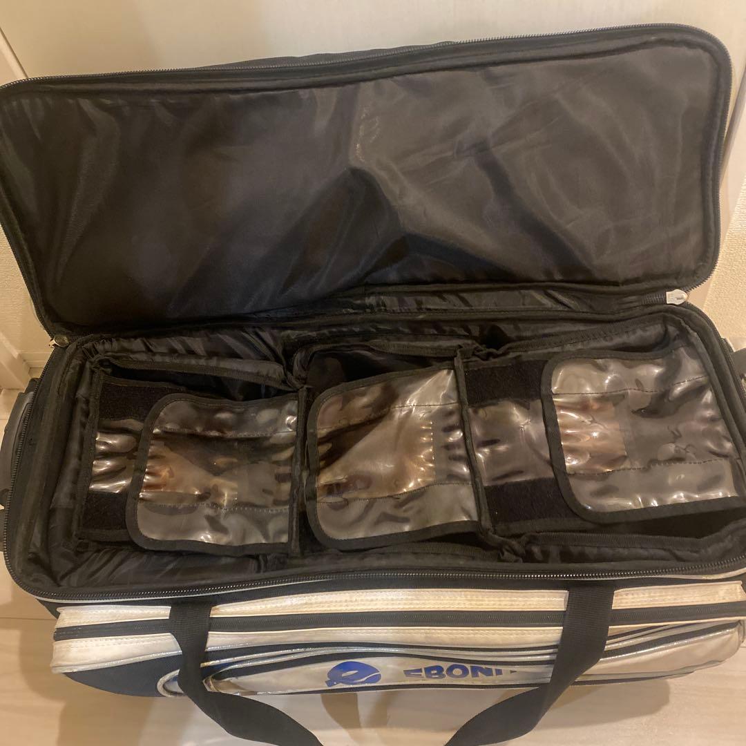 エボナイト　3個入れボールバック