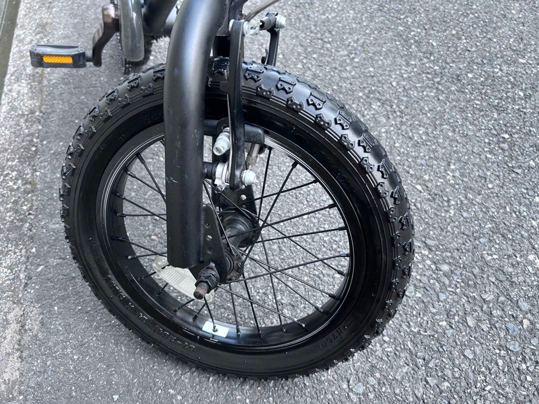 子供用自転車　14インチ BMX 補助輪有り
