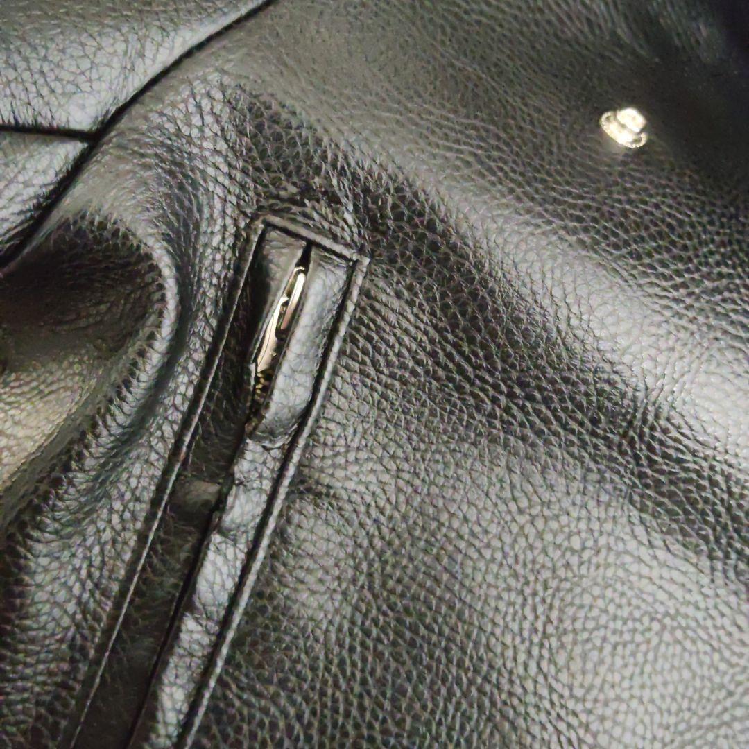 JILTU petit frill leather jacket ライダース