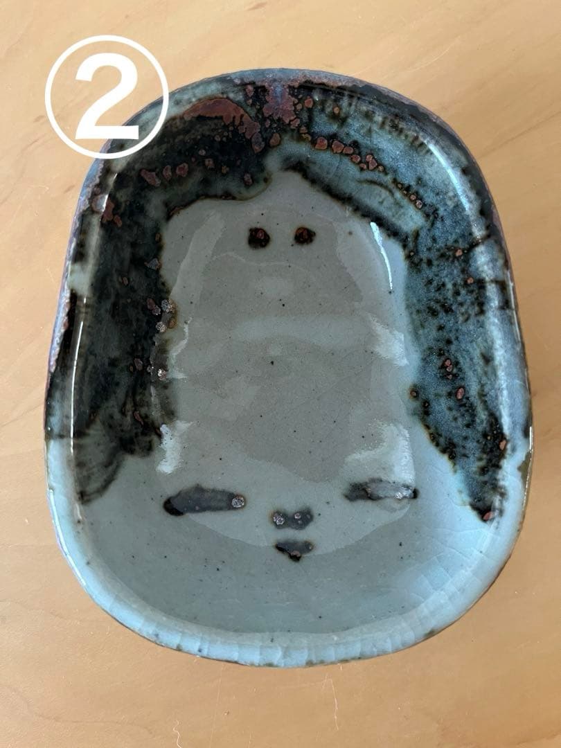 賎機焼　鬼福小鉢　3個