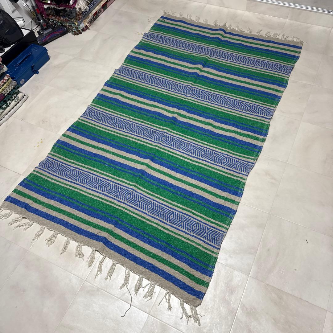 ネイティブ　メキシカン　マルチカバー　ソファーカバー　ラグ　190x103