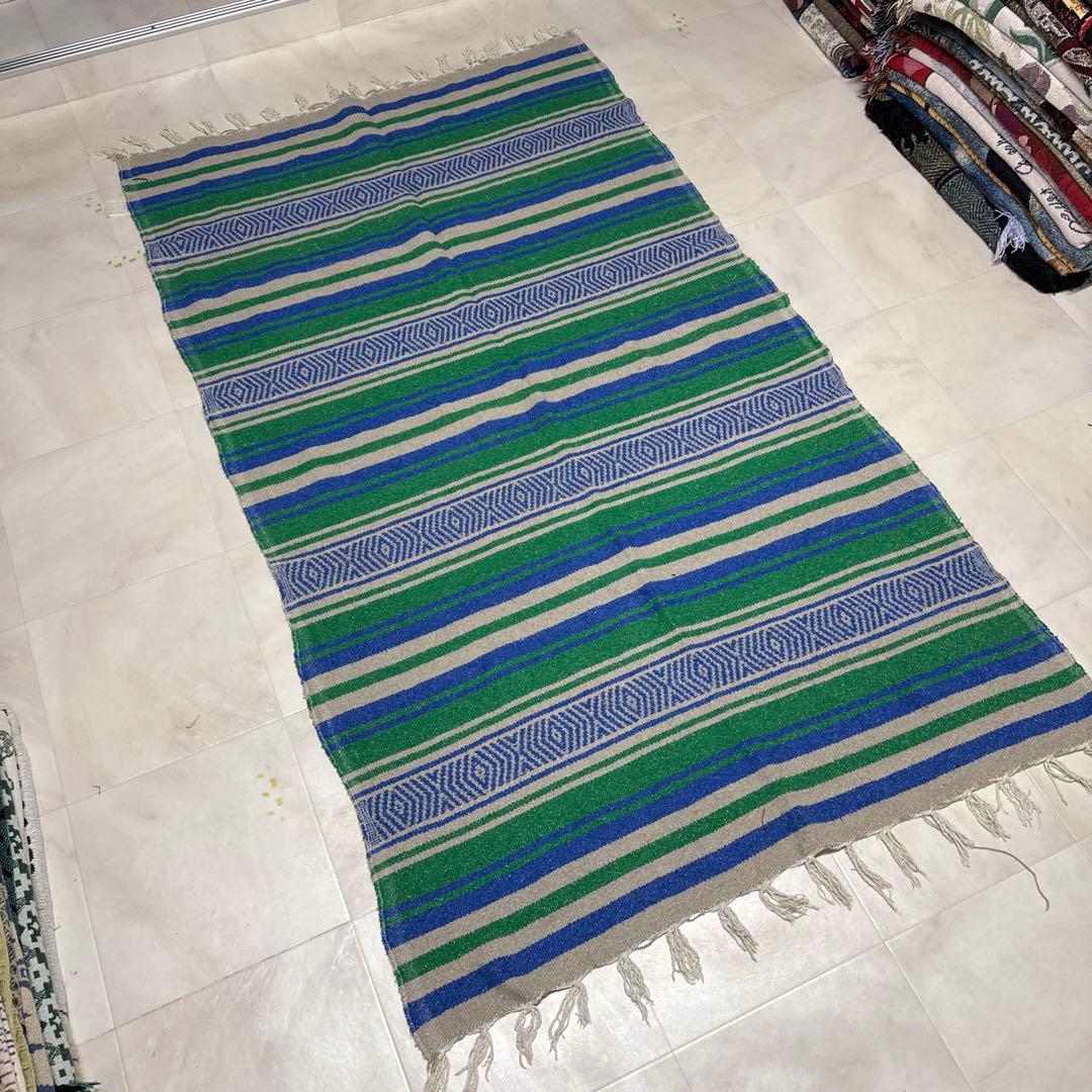 ネイティブ　メキシカン　マルチカバー　ソファーカバー　ラグ　190x103