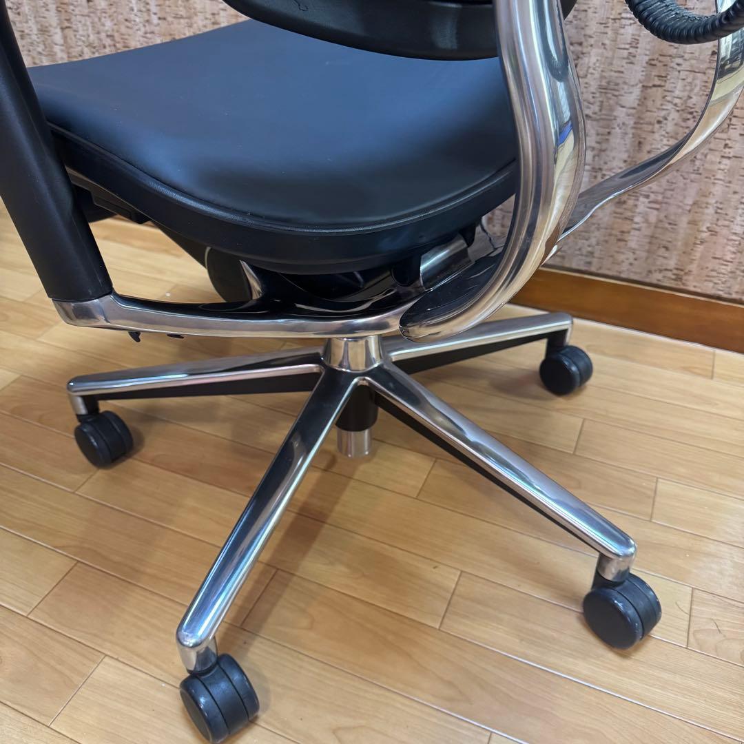 美品座面革張りErgohuman エルゴヒューマン ベーシック JOIFA802