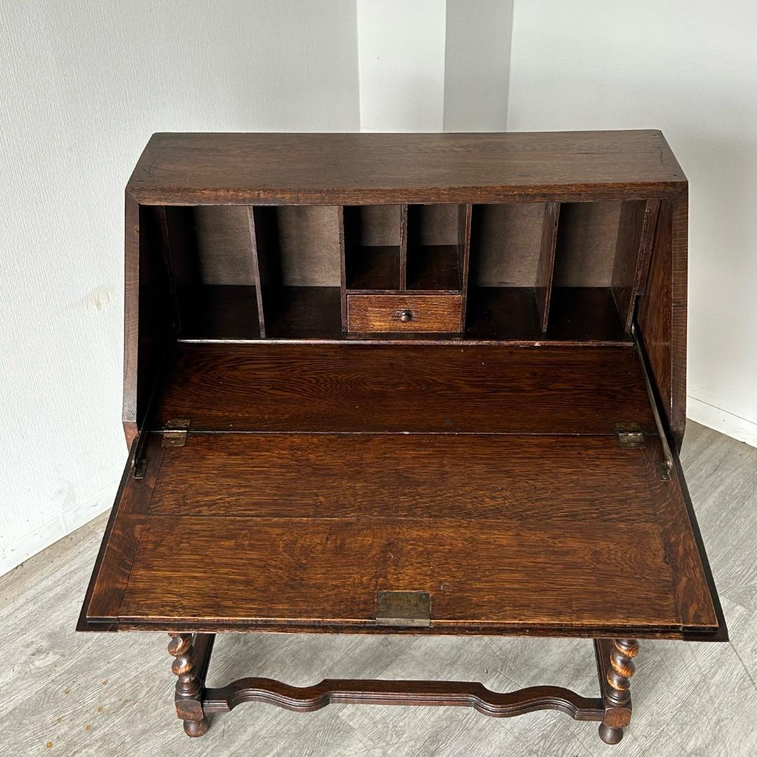 イギリス アンティーク 家具 ライティング ビューロー 英国 チェスト 530A