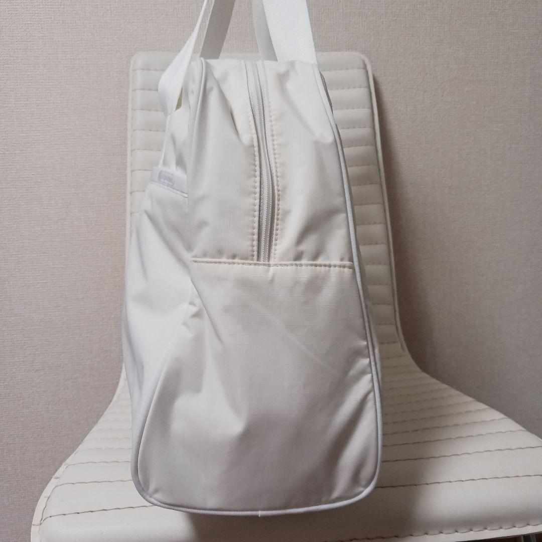 2561　レア　レスポートサック　スモールキャリーダッフル　メレンゲ　新品