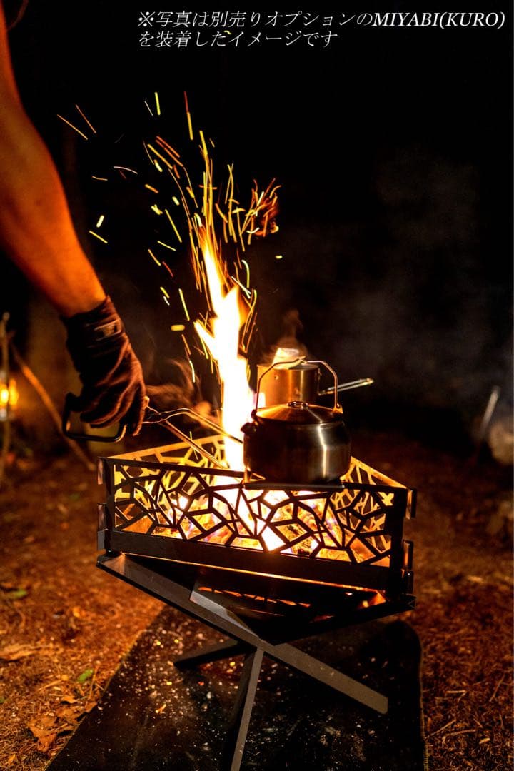 バーベキュー・調理用品 1/f SPACE KAGARI(KURO)