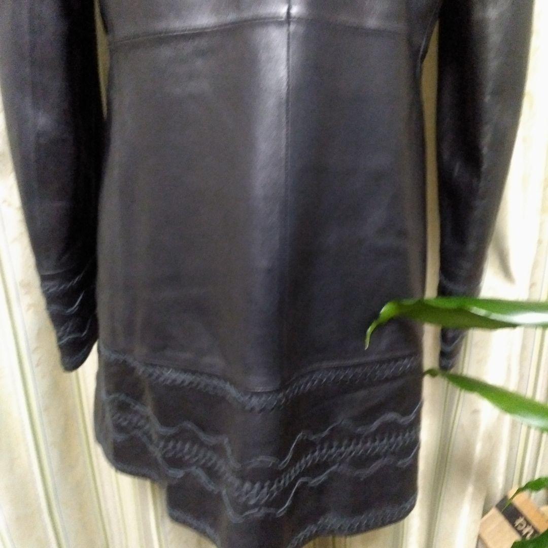 DANA PARIS(株)リマージュライカ装飾ステッチラムレザージャケット