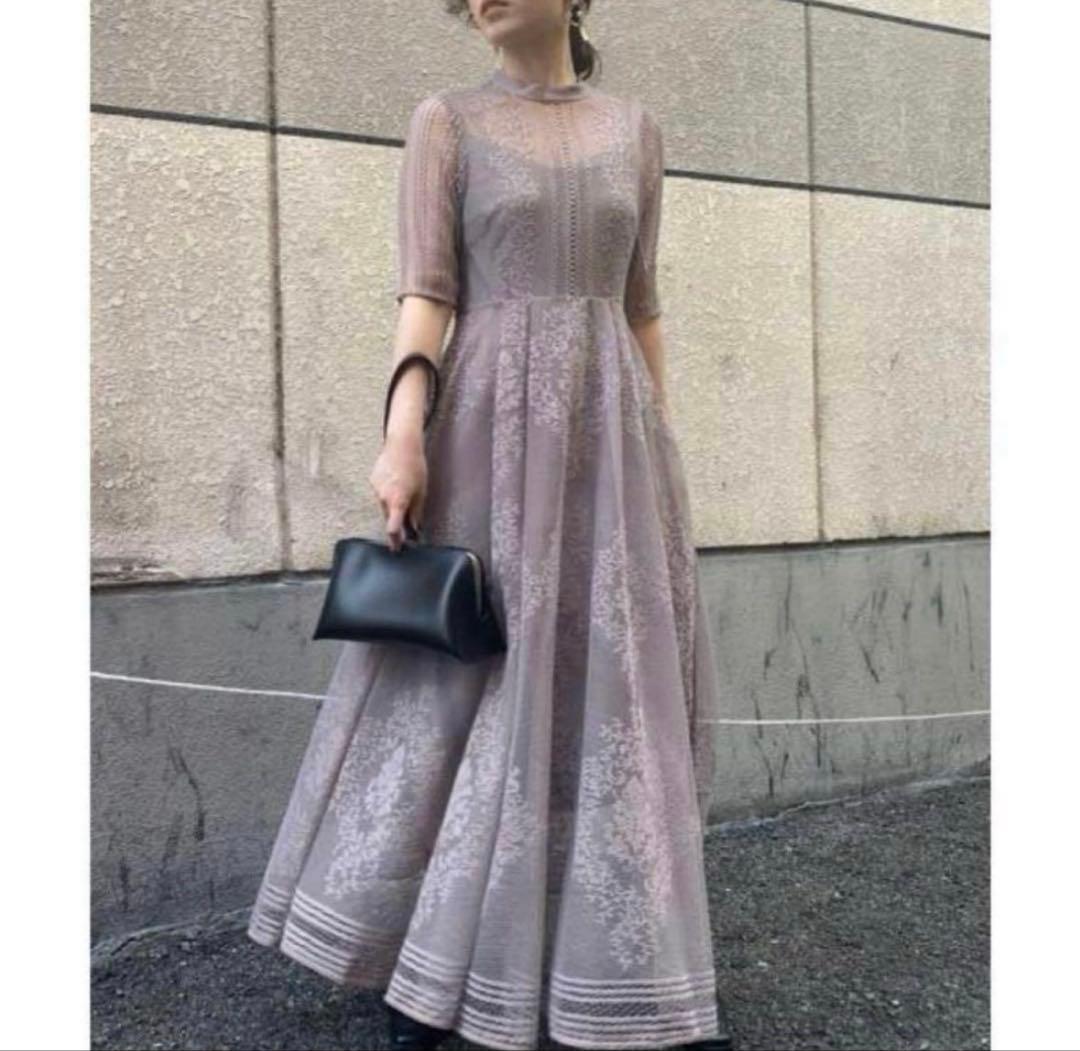 【美品】FRAY I.D オーナメントパネルドレス