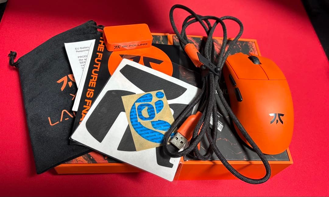 マウス・トラックボール LAMZU MAYA X 8k Fnatic Edition