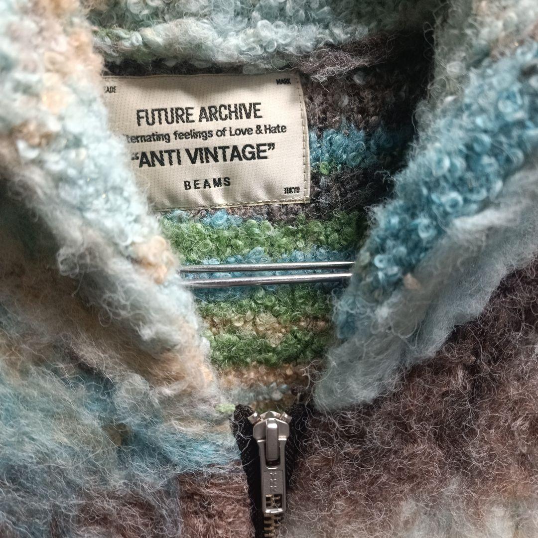ジャケット・アウター Future Archive SHAGGY ZIP PARKA