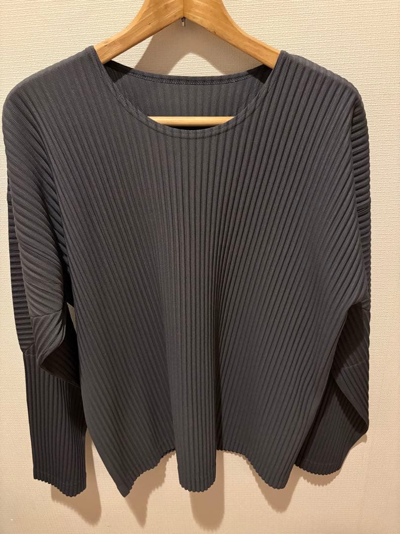 HOMME PLISSE ISSEY MIYAKE プリーツ　カットソー