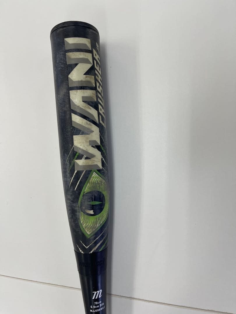ワニクラッシャー　ジュニア　WANI CRUSHER 軟式バット 78cm