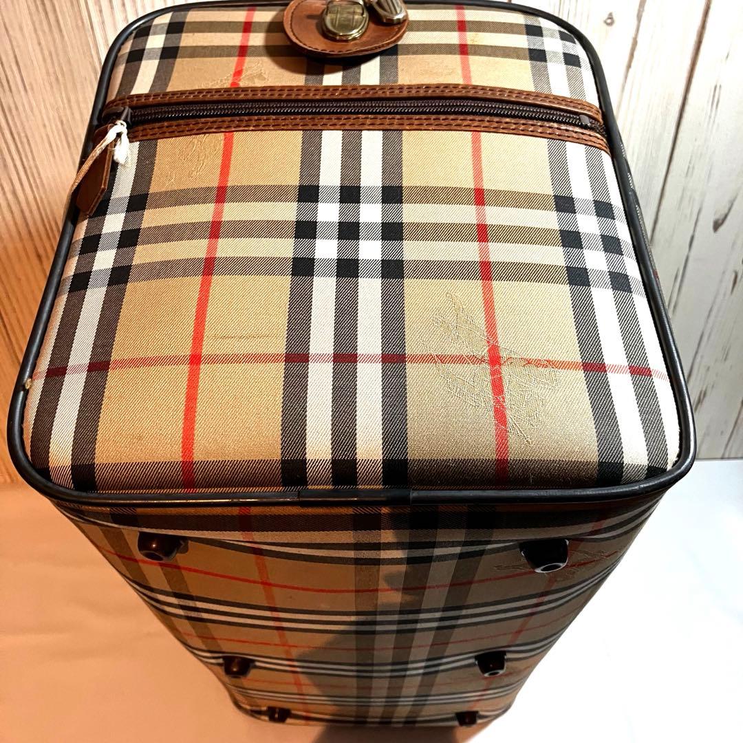 P*e様 Burberry バーバリー　ノバチェック シャドウホース　ボストンバ