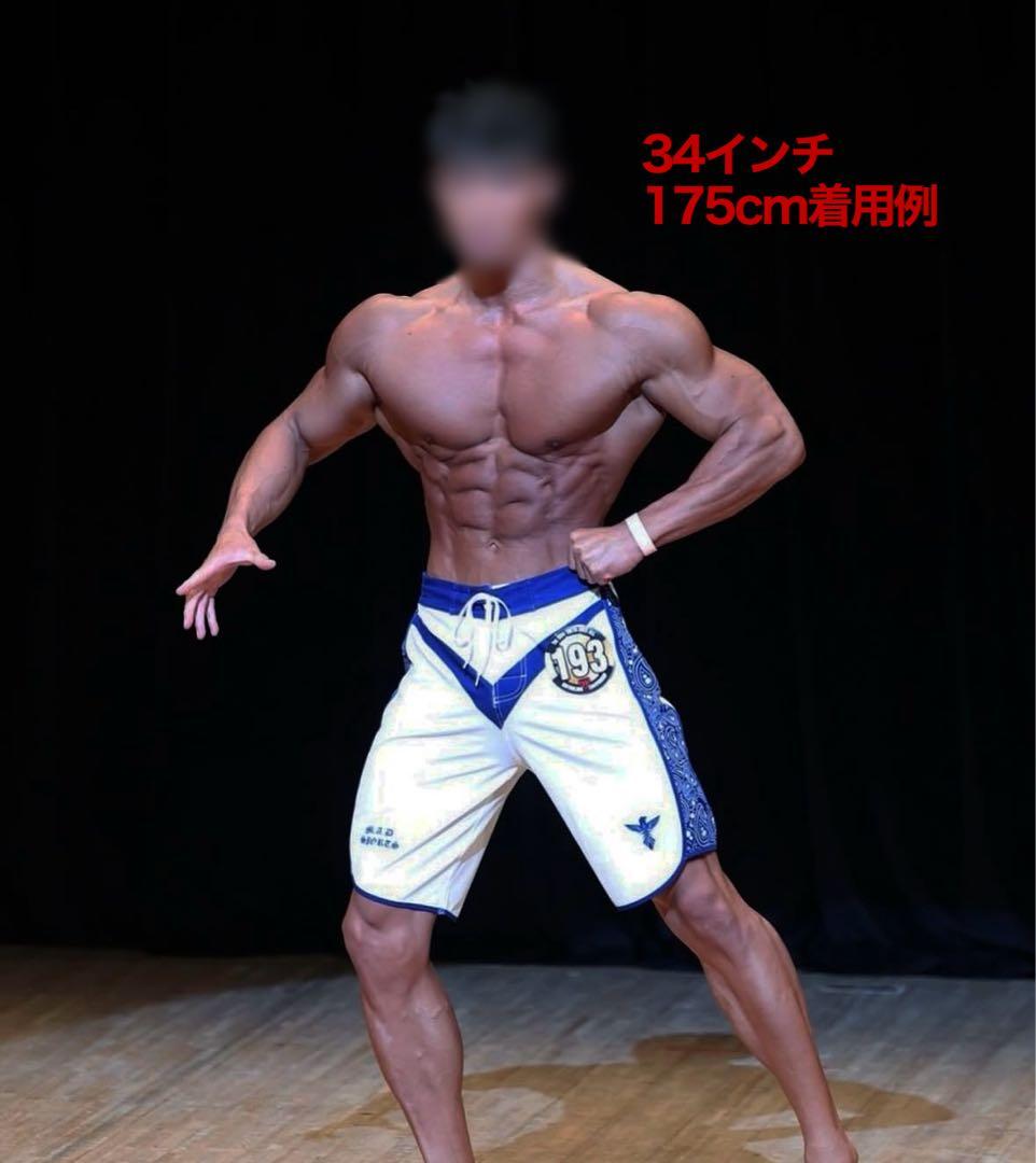 希少34インチ丈　MAD SPORTS サーフパンツ　ウエスト調整済み