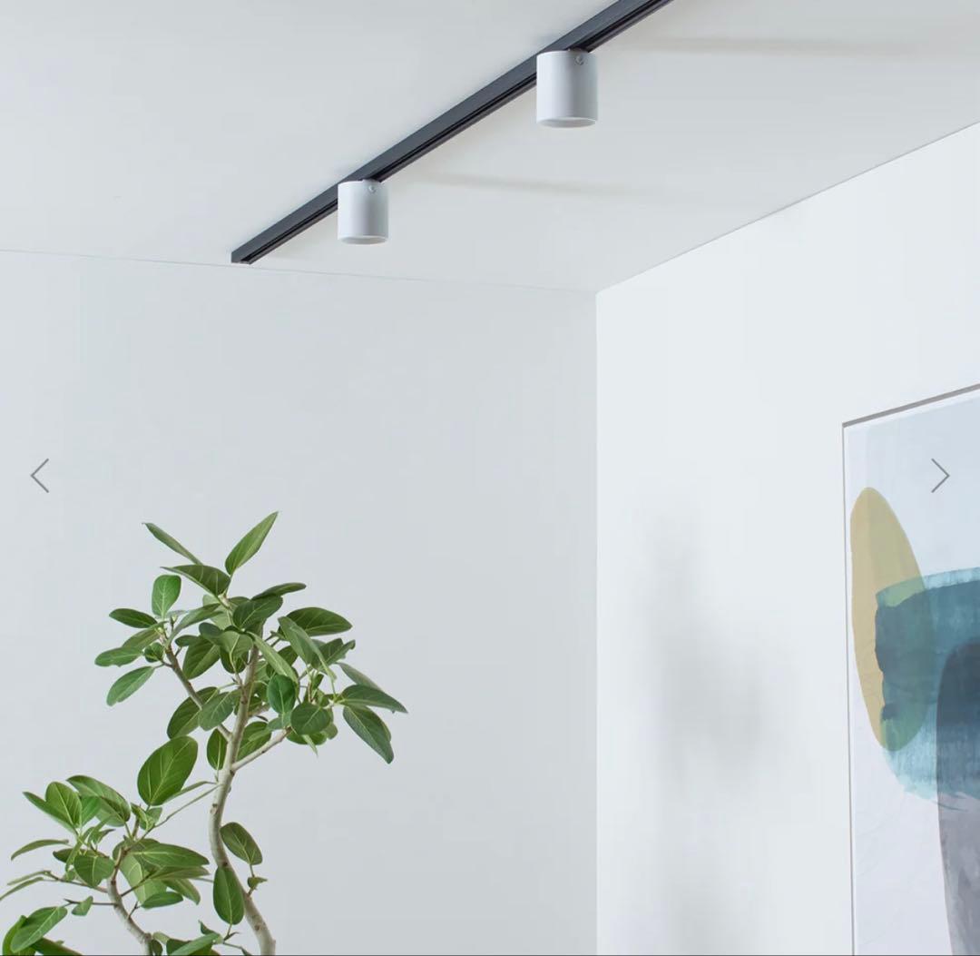 【アートワークスタジオ】Grid-duct down light ホワイト美品