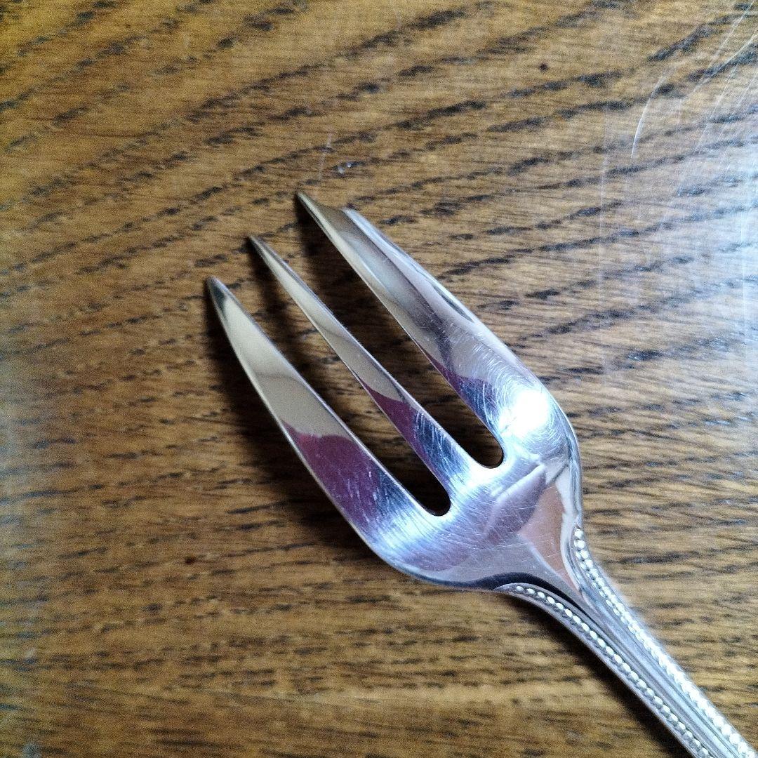 Christofle クリストフル　ケ―キフォ―ク　6本セット　パ―ル【 美品】