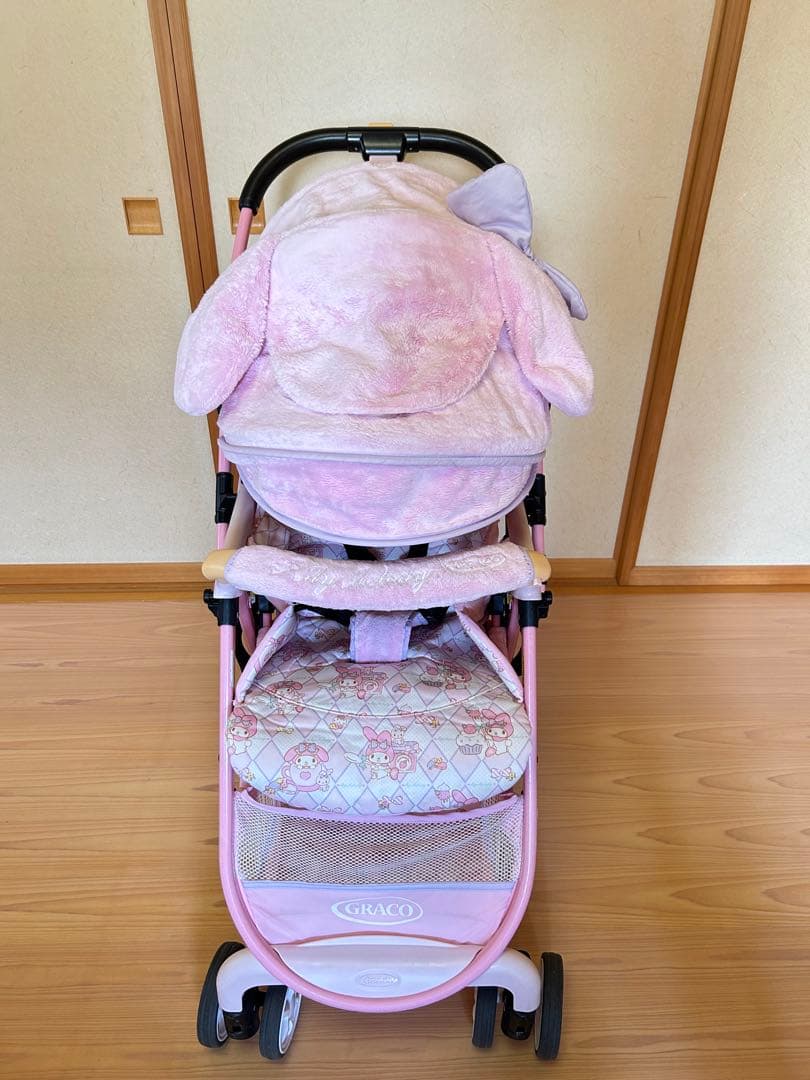 ♥*‬様 【生産終了品】マイメロ ベビーカー グレコ フットマフセット