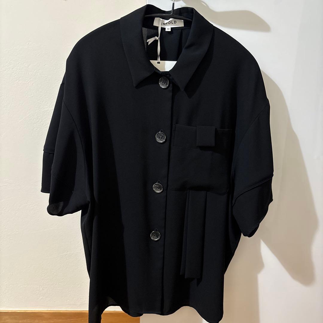 【試着のみ】ENFOLD TWO-WAY BLOUSE CARDIGAN 38