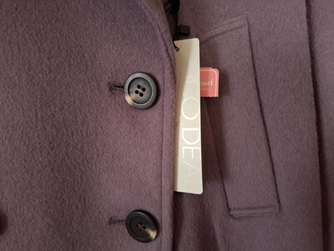 新品　ココディール ダブルブレスト ロングコート