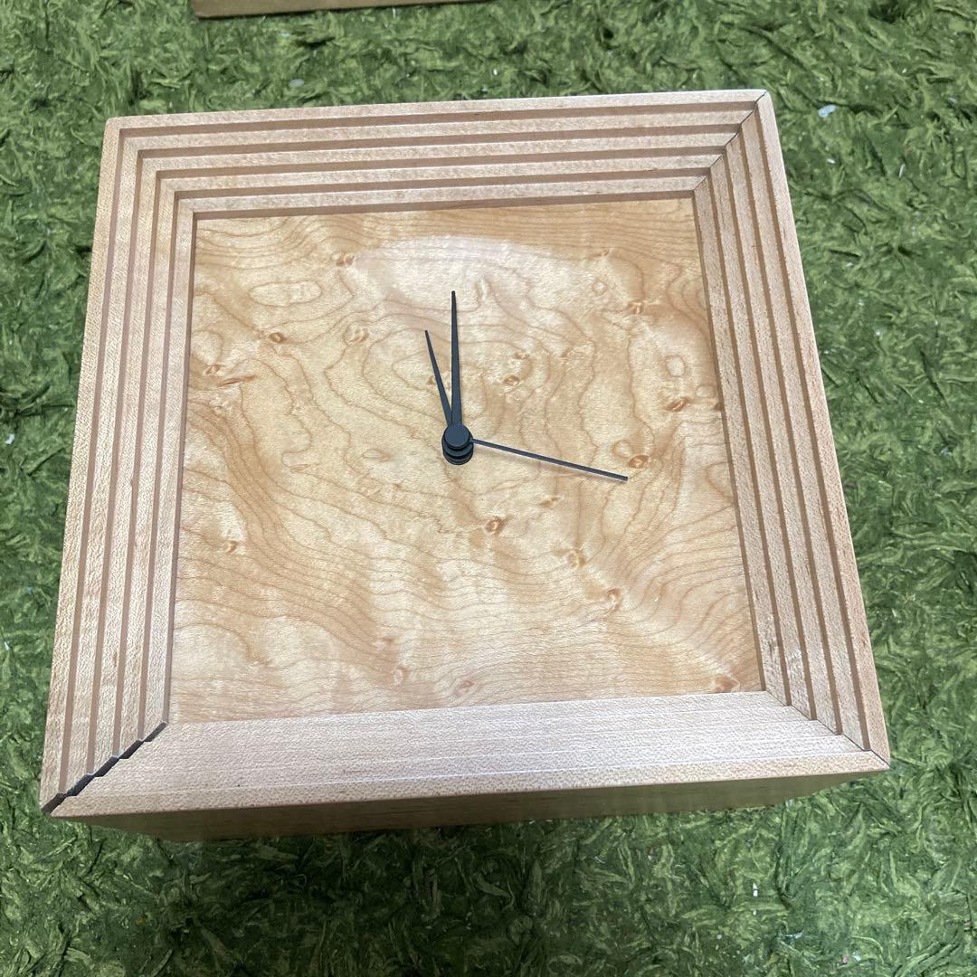 木製　置時計　コサイン（株）
