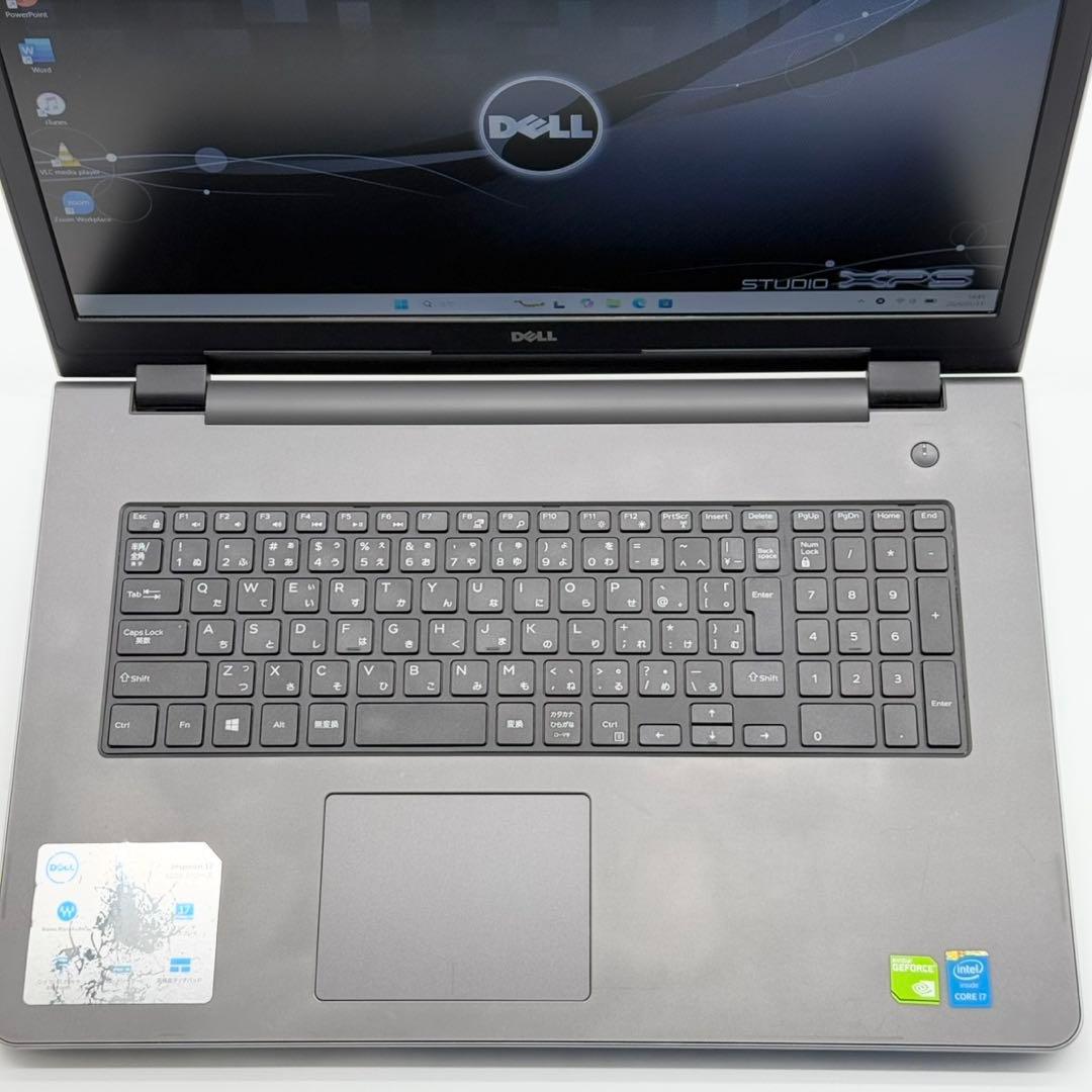 DELLノートパソコン i7 新品SSD 専用GPU 17.3型 高速 フルHD