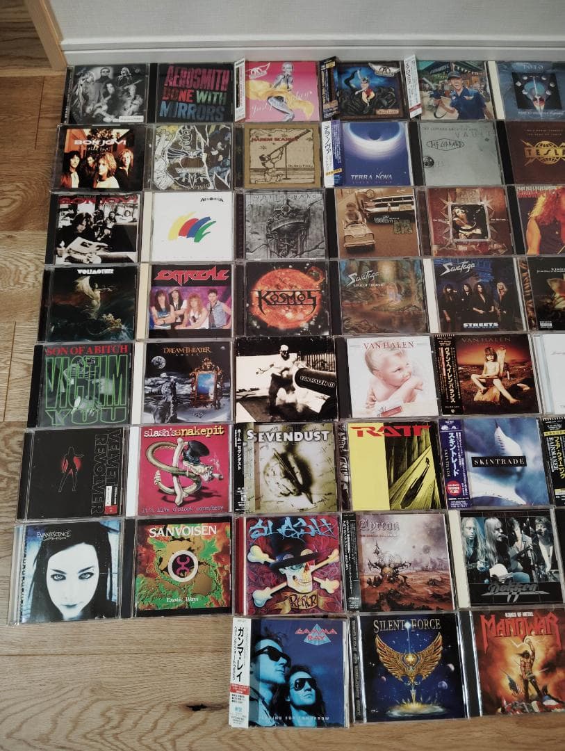 中古　ヘヴィーメタル　ヘビーメタル　ハードロック　ＣＤ　まとめ売り　52枚