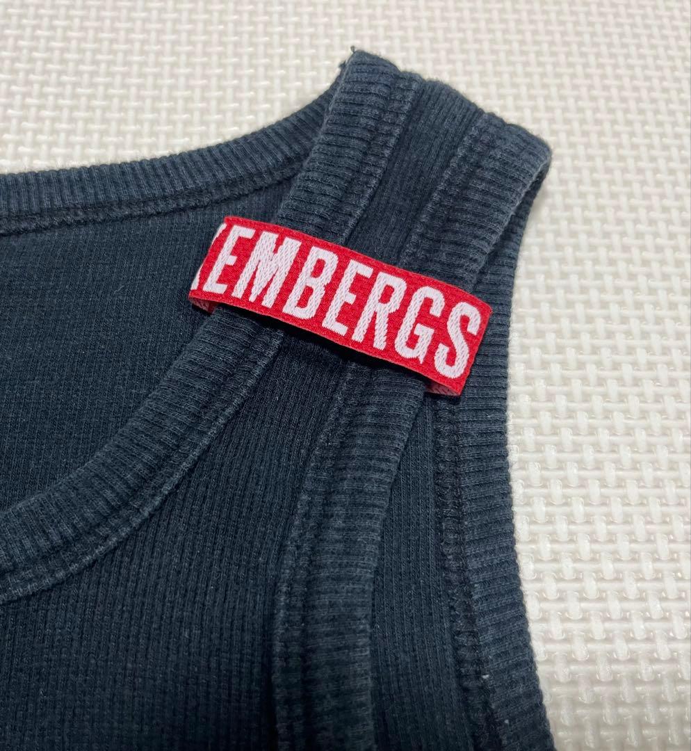BIKKEMBERGSビッケンバーグ　ロゴタンクトップ　ダークビッケンバーグ