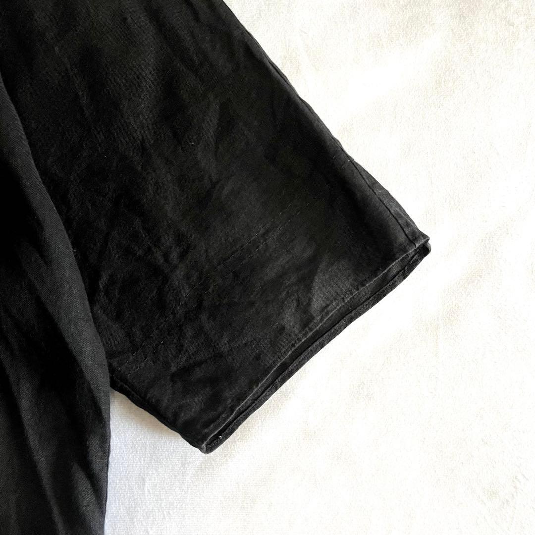 美品⭐️ADORE アドーア　深Vネックカフタンプルオーバー　黒