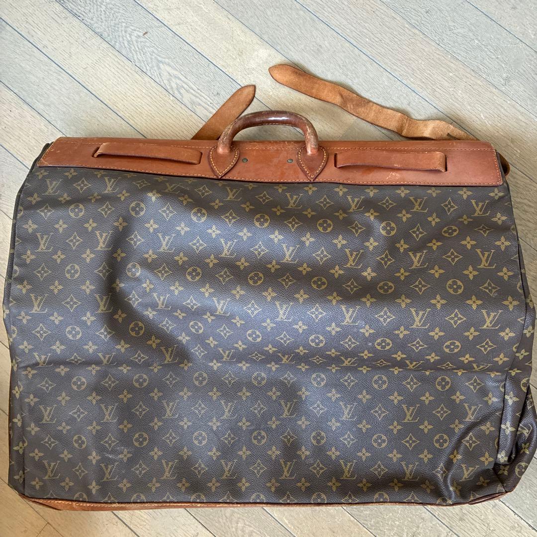 Louis Vuitton ボストンバッグ ブラウン、年代物