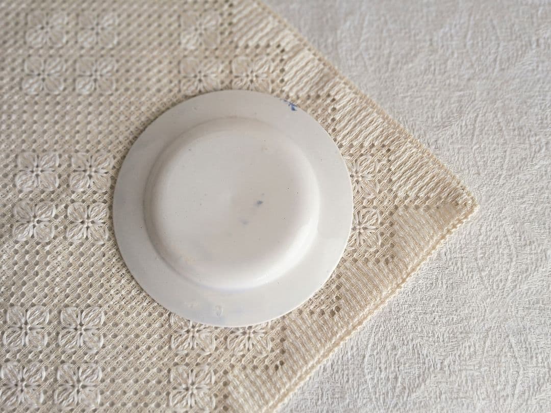 * antique mini ❀ 小さなお花柄 プレート