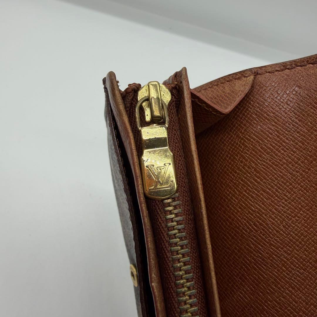 【美品】 ルイヴィトン モノグラム トレゾール 折り財布