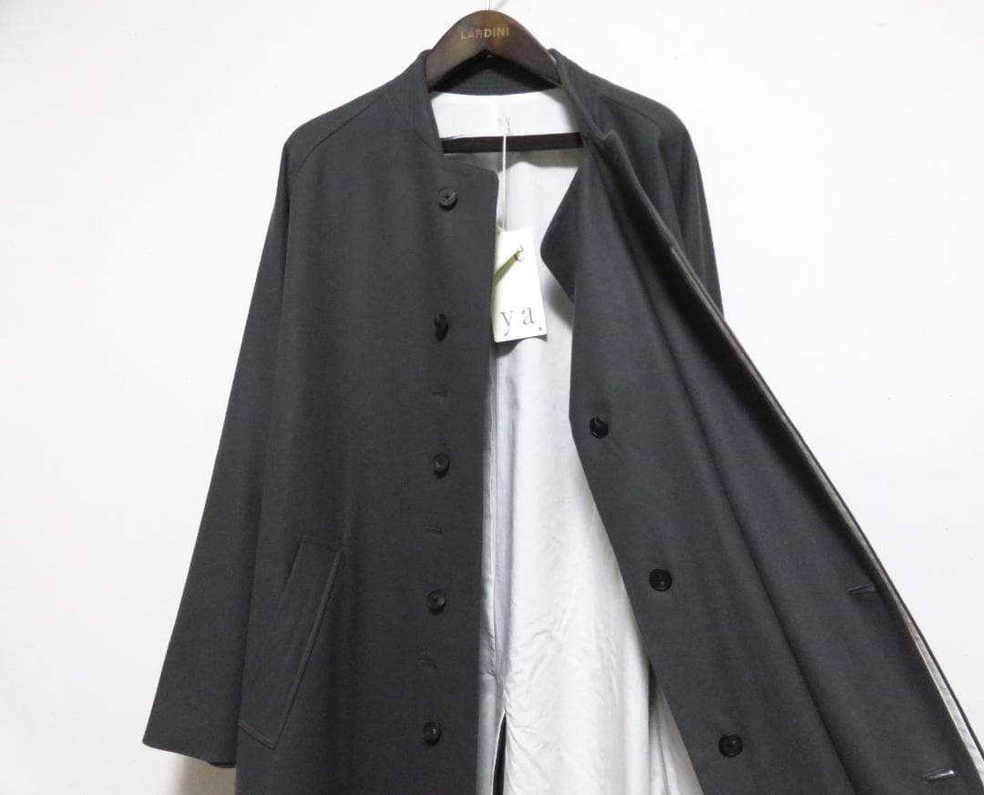 定価17万 新品 seya. TEMPLE TRENCH COAT L グレー