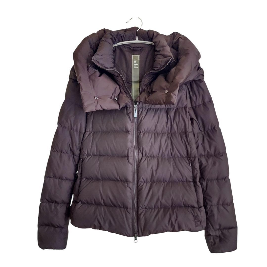 【美品】ADD Milano アッドミラノ 高級ダウンジャケット 茶 38