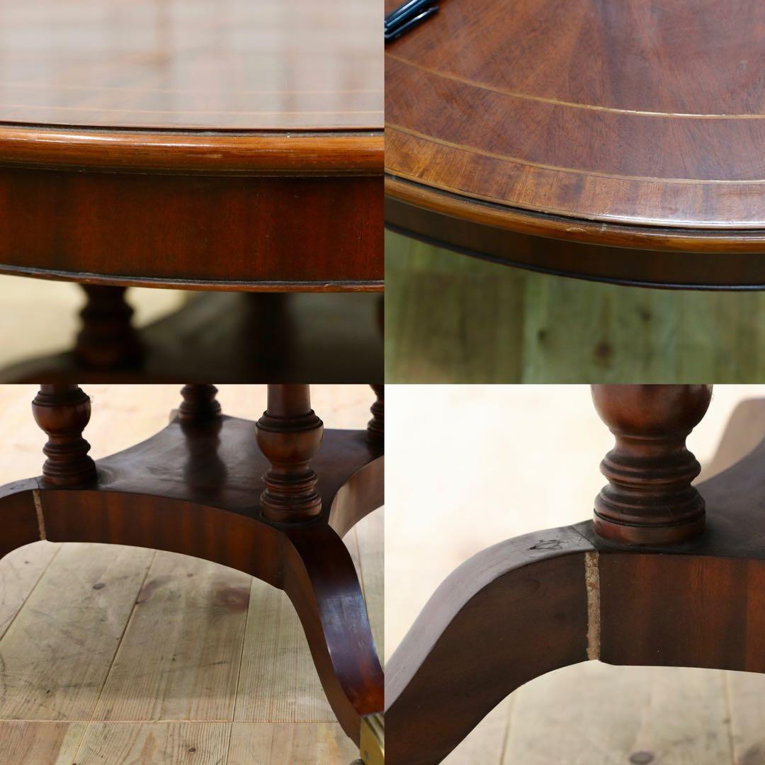 GMIS105○ヴィクトリアン様式 英国 アンティーク センターテーブル リ