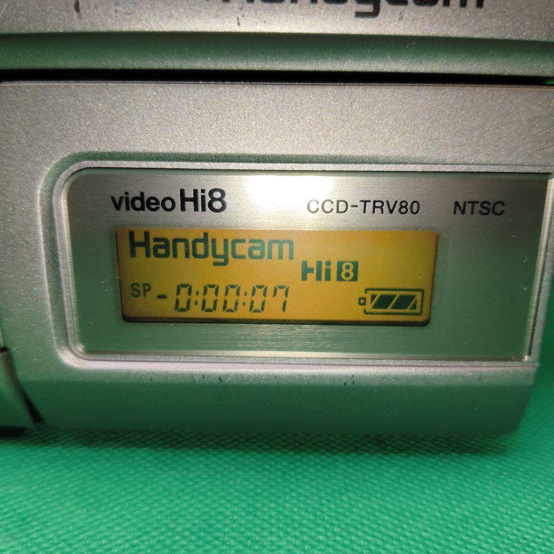【動作確認済】SONY ソニー CCD-TRV80 video Hi8