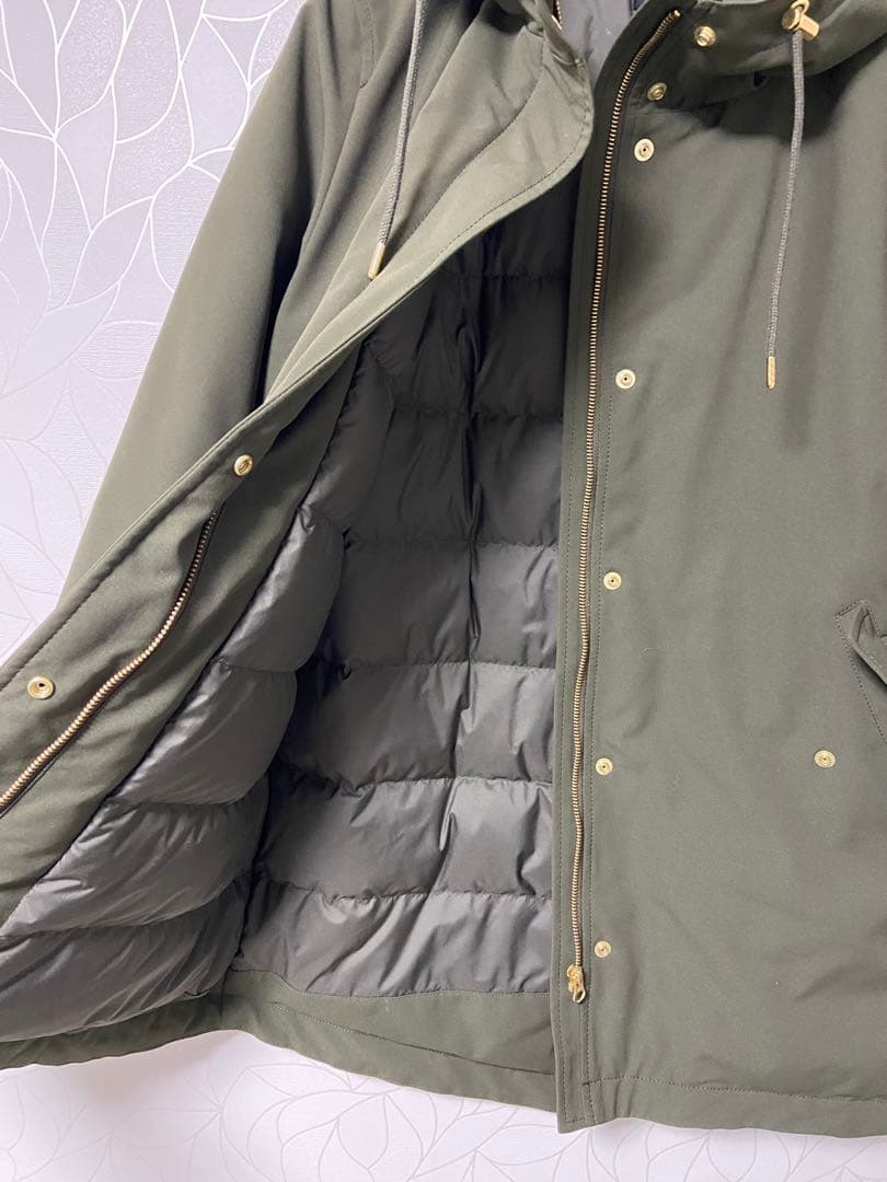 ♡23区♡【一部店舗限定/撥水加工】ミリタリー ダウンコート♡カーキ 40