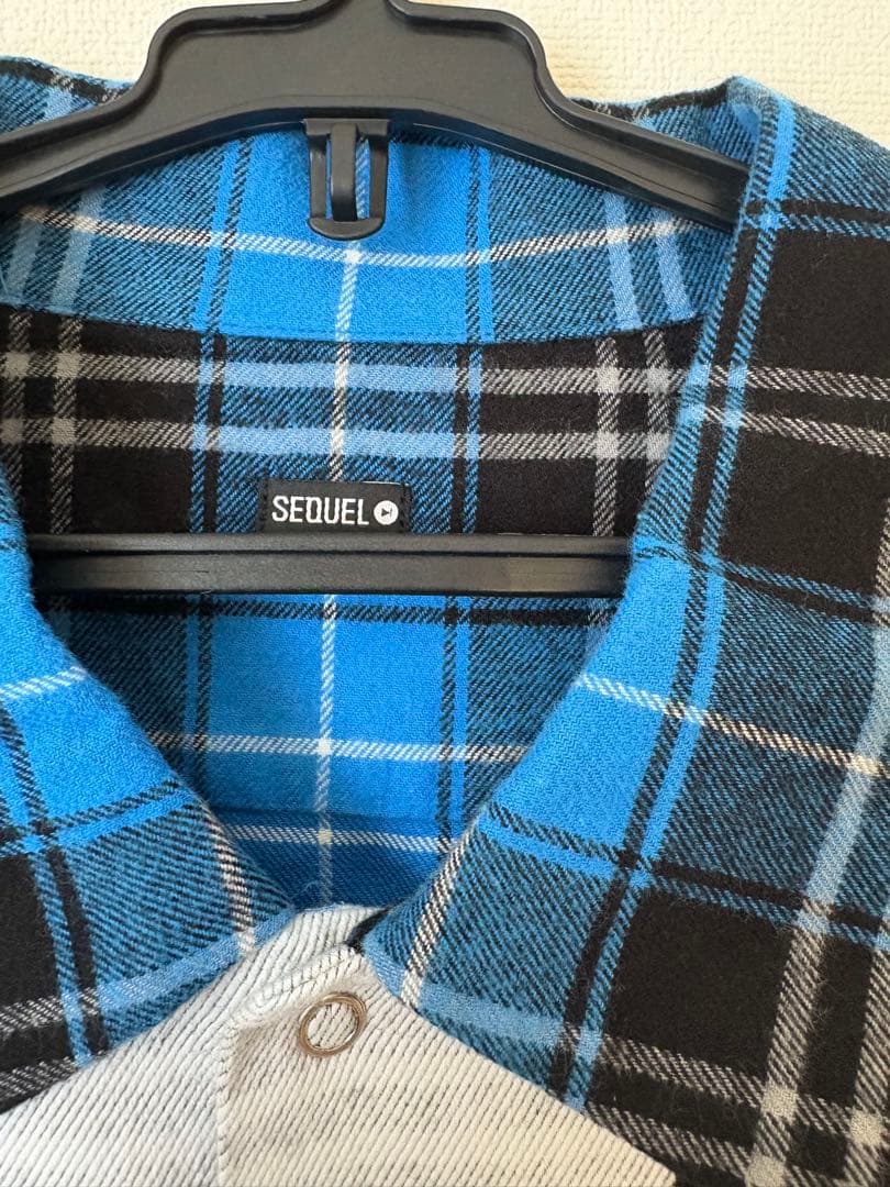 トップス SEQUEL LINE NEL CHECK SHIRT
