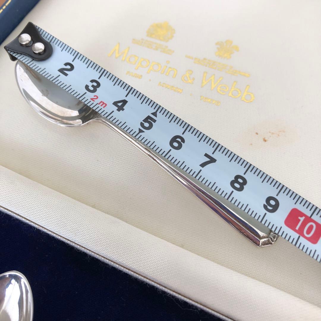MAPPIN&WEBB 純銀　デミタススプーン6本　マッピン＆ウェッブ　シルバー