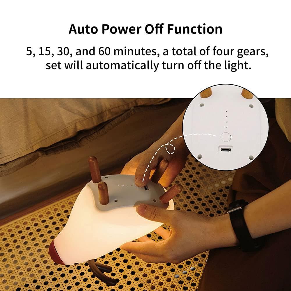 ライト 調光可能 間接照明 トナカイの鼻に触れてみて